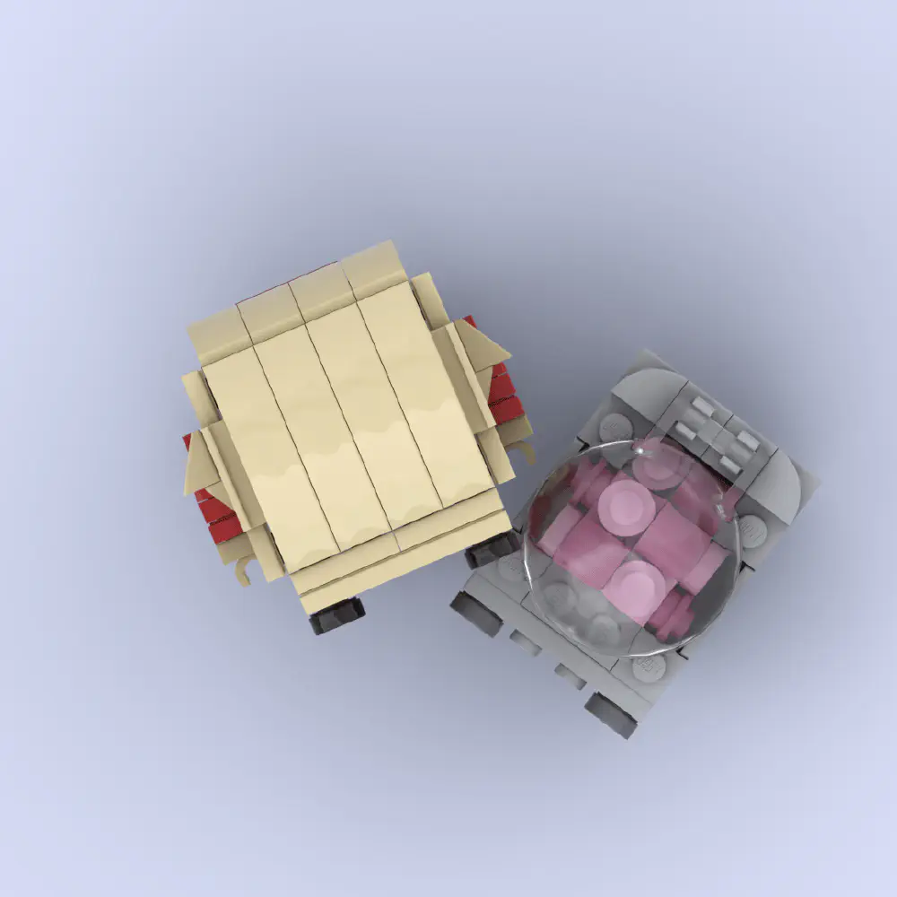 AI Guy LEGO MOC - Render 11