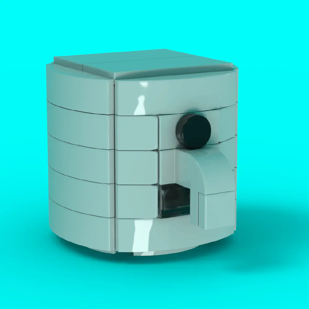 Xiaomi Smart Air Fryer Pro 4L LEGO MOC - Render 7