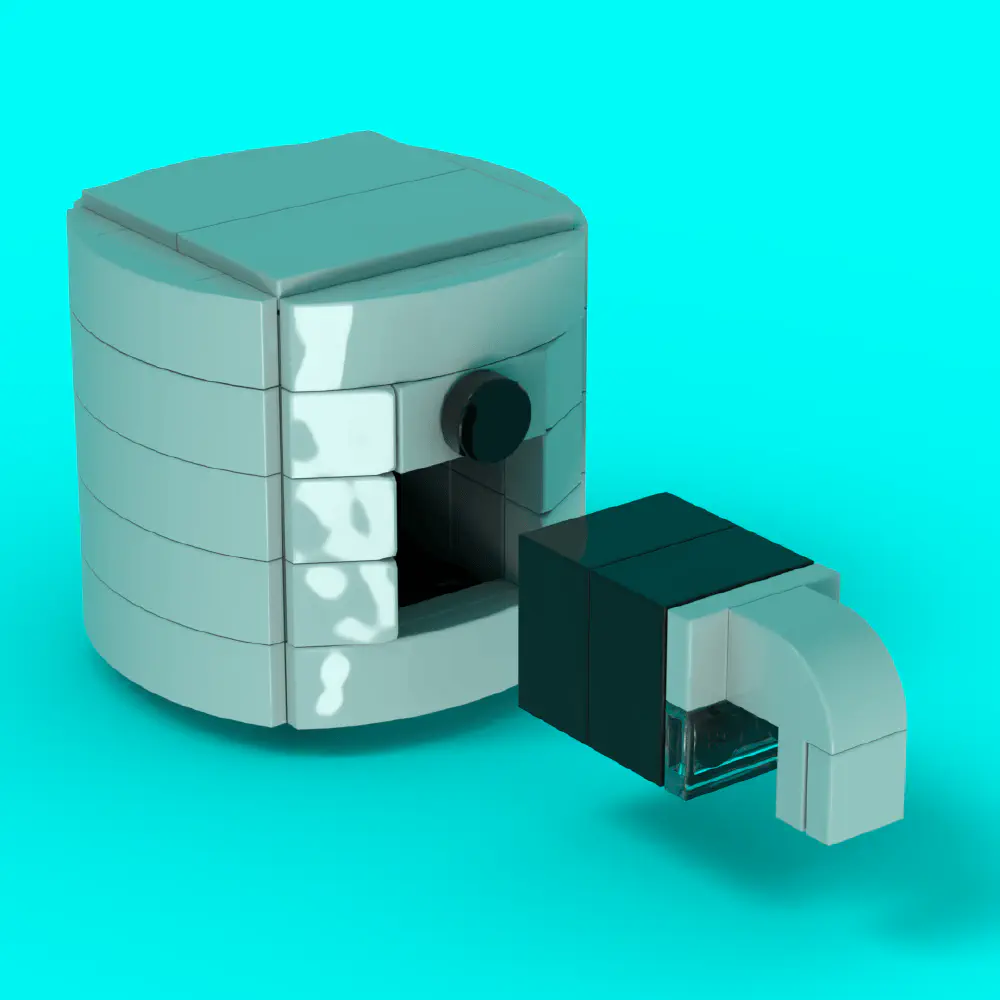 Xiaomi Smart Air Fryer Pro 4L LEGO MOC - Render 8