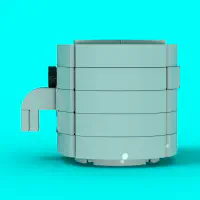 Xiaomi Smart Air Fryer Pro 4L LEGO MOC - Thumbnail 3