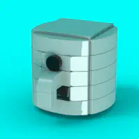 Xiaomi Smart Air Fryer Pro 4L LEGO MOC - Thumbnail 4