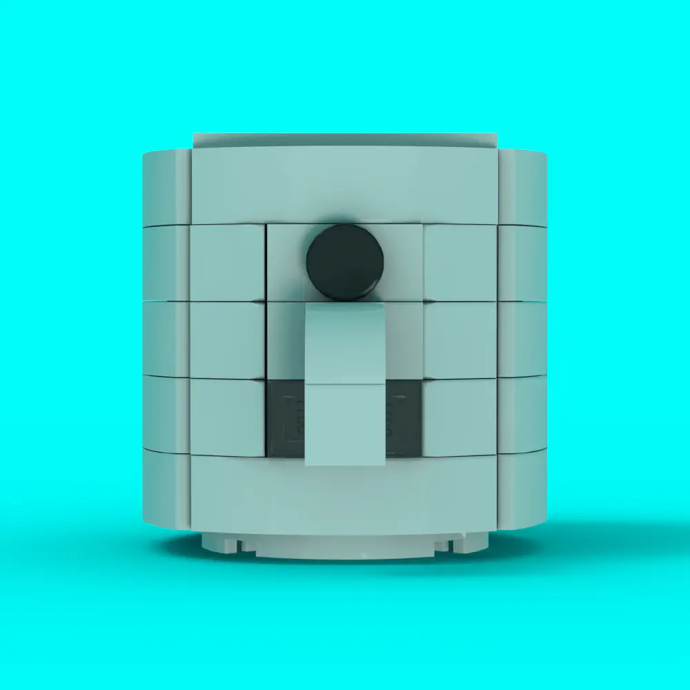 Xiaomi Smart Air Fryer Pro 4L LEGO MOC - Render 5