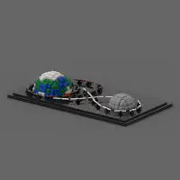 Artemis II Flight Path LEGO MOC - Thumbnail 3