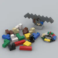 Lego Balance Tetris LEGO MOC - Thumbnail 1