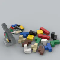 Lego Balance Tetris LEGO MOC - Thumbnail 6