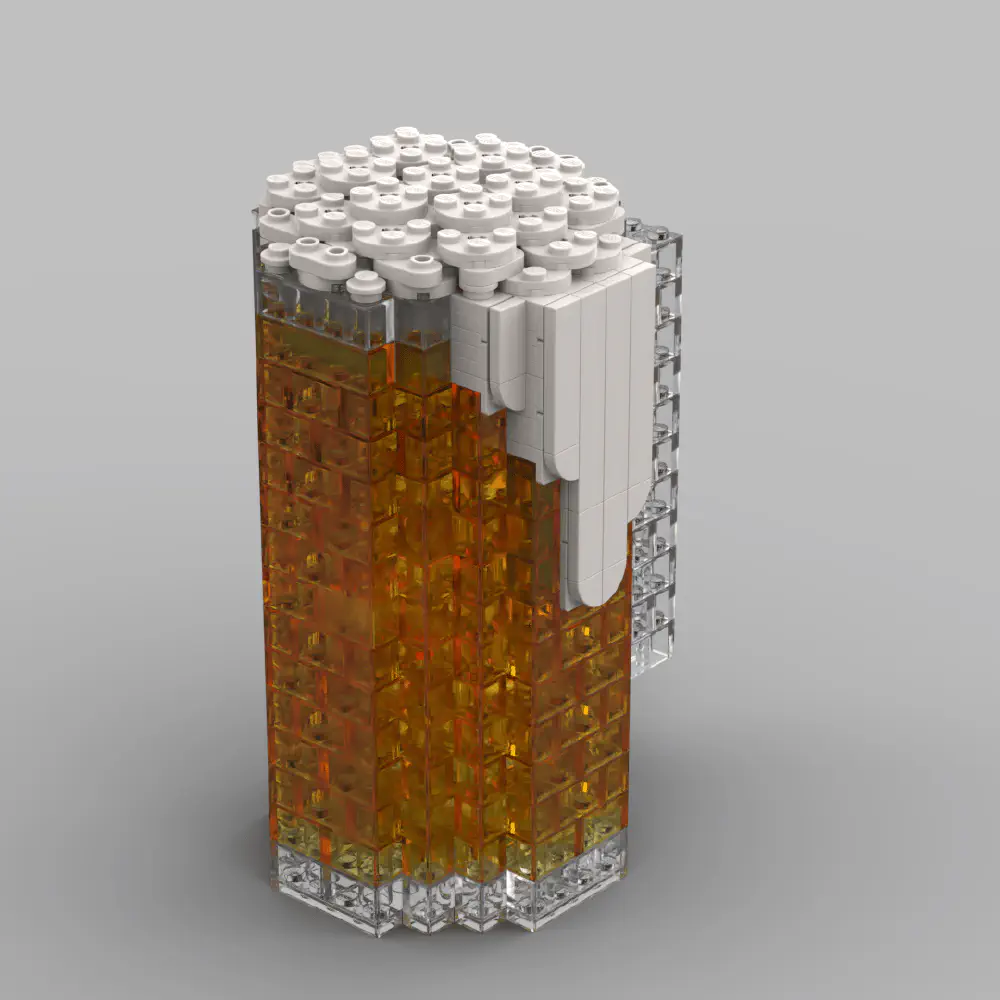 Lego Beer Mug LEGO MOC - Render 2