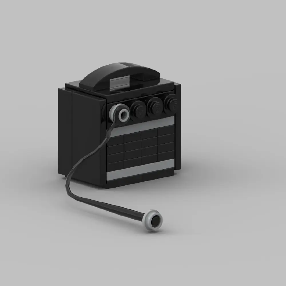 Boss Katana Amplifier LEGO MOC - Render 3