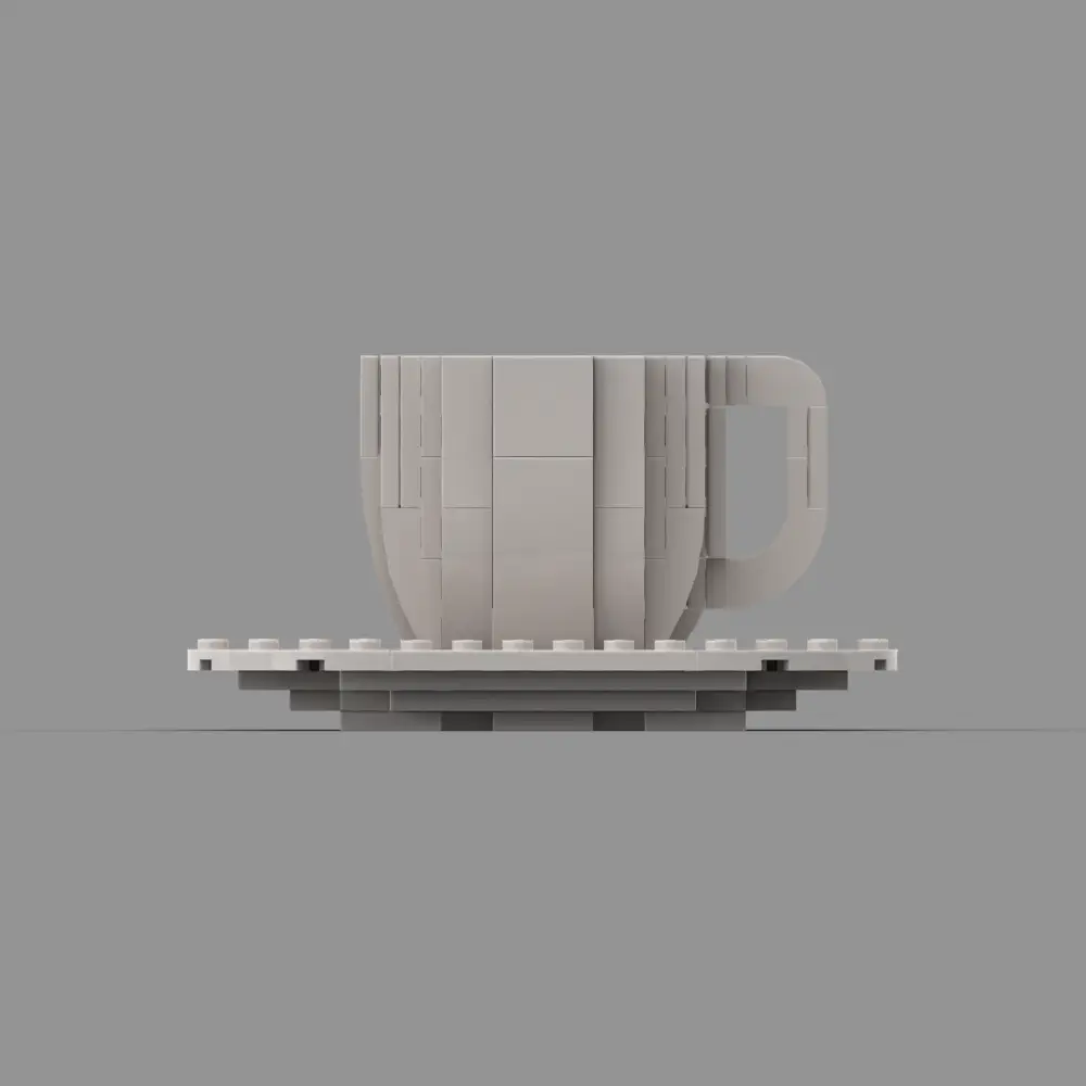 LEGO Espresso Cup MOC LEGO MOC - Render 8