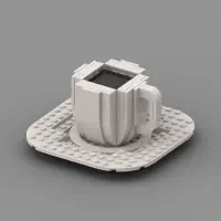 LEGO Espresso Cup MOC LEGO MOC - Thumbnail 1