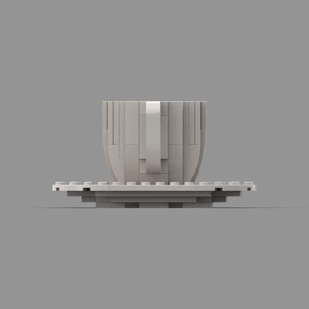 LEGO Espresso Cup MOC LEGO MOC - Render 2