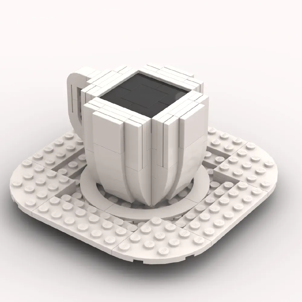 LEGO Espresso Cup MOC LEGO MOC - Render 5