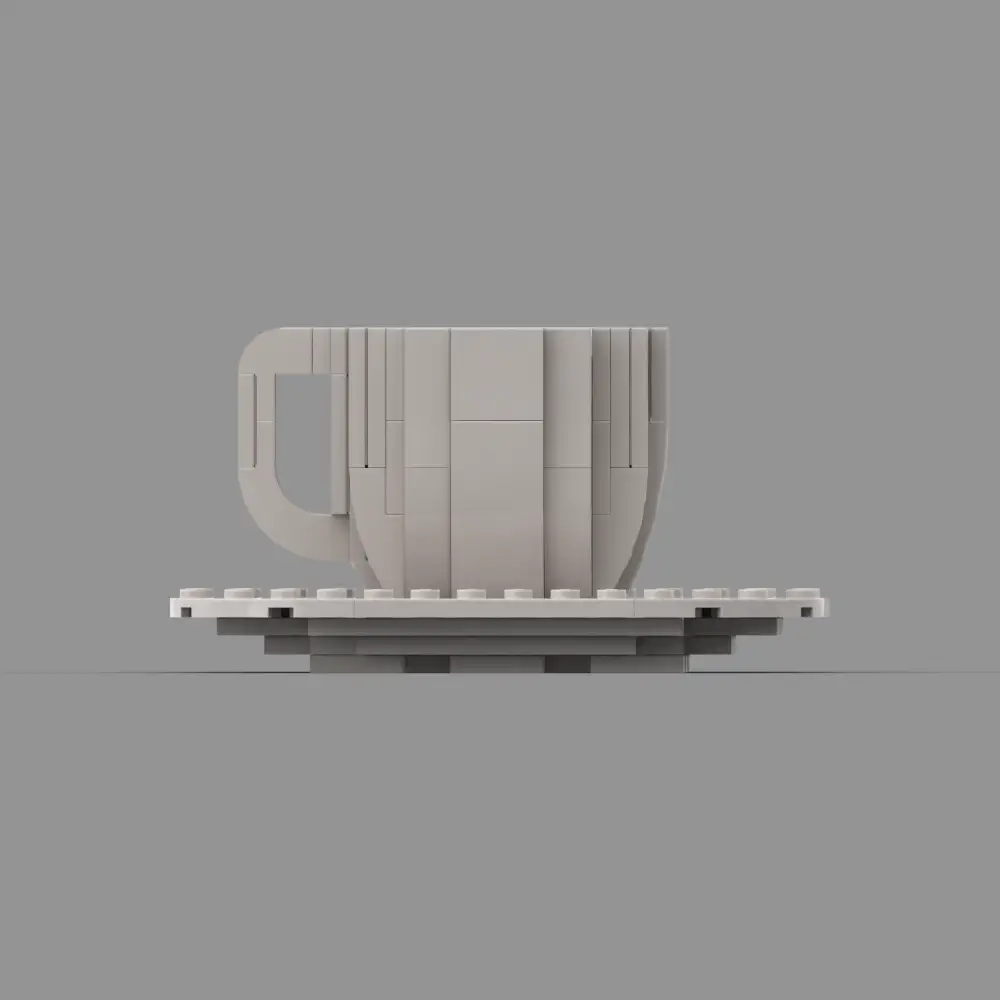 LEGO Espresso Cup MOC LEGO MOC - Render 4