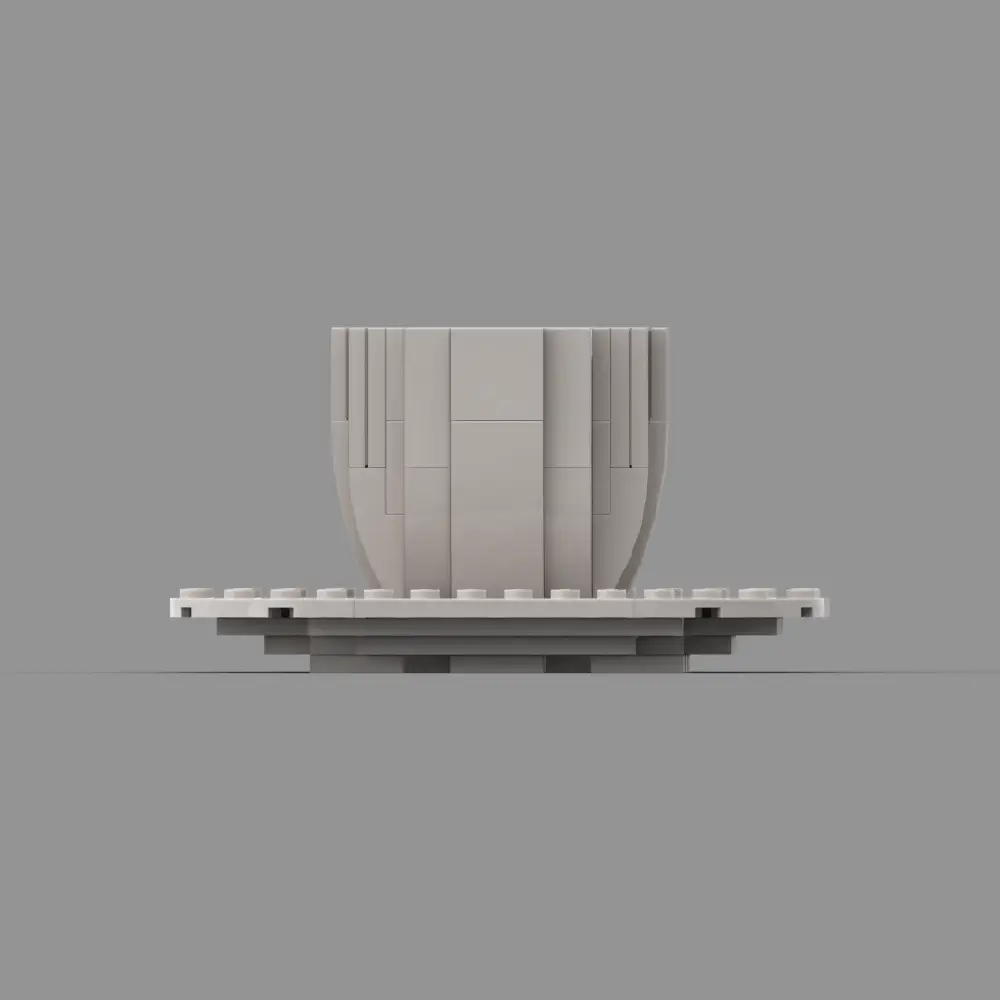 LEGO Espresso Cup MOC LEGO MOC - Render 6