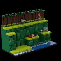 Contra Diorama LEGO MOC - Thumbnail 7
