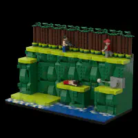 Contra Diorama LEGO MOC - Thumbnail 1