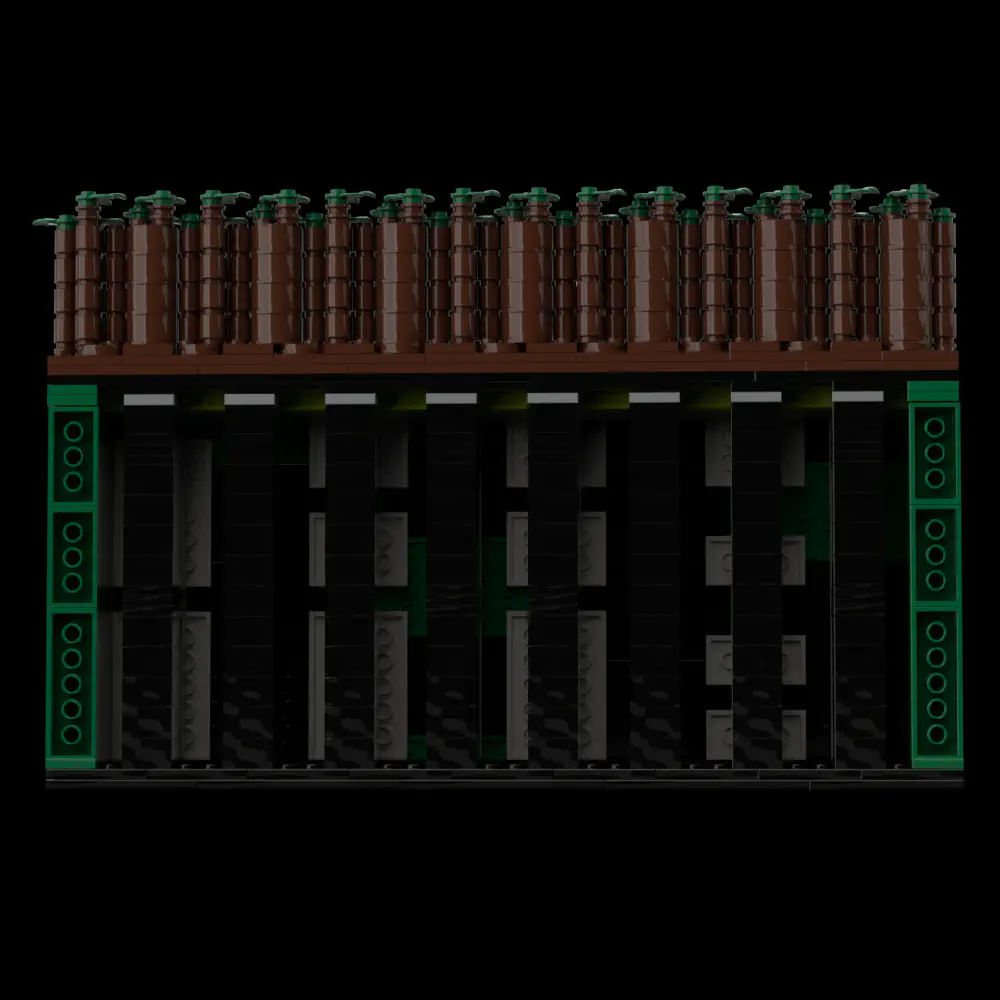 Contra Diorama LEGO MOC - Render 4