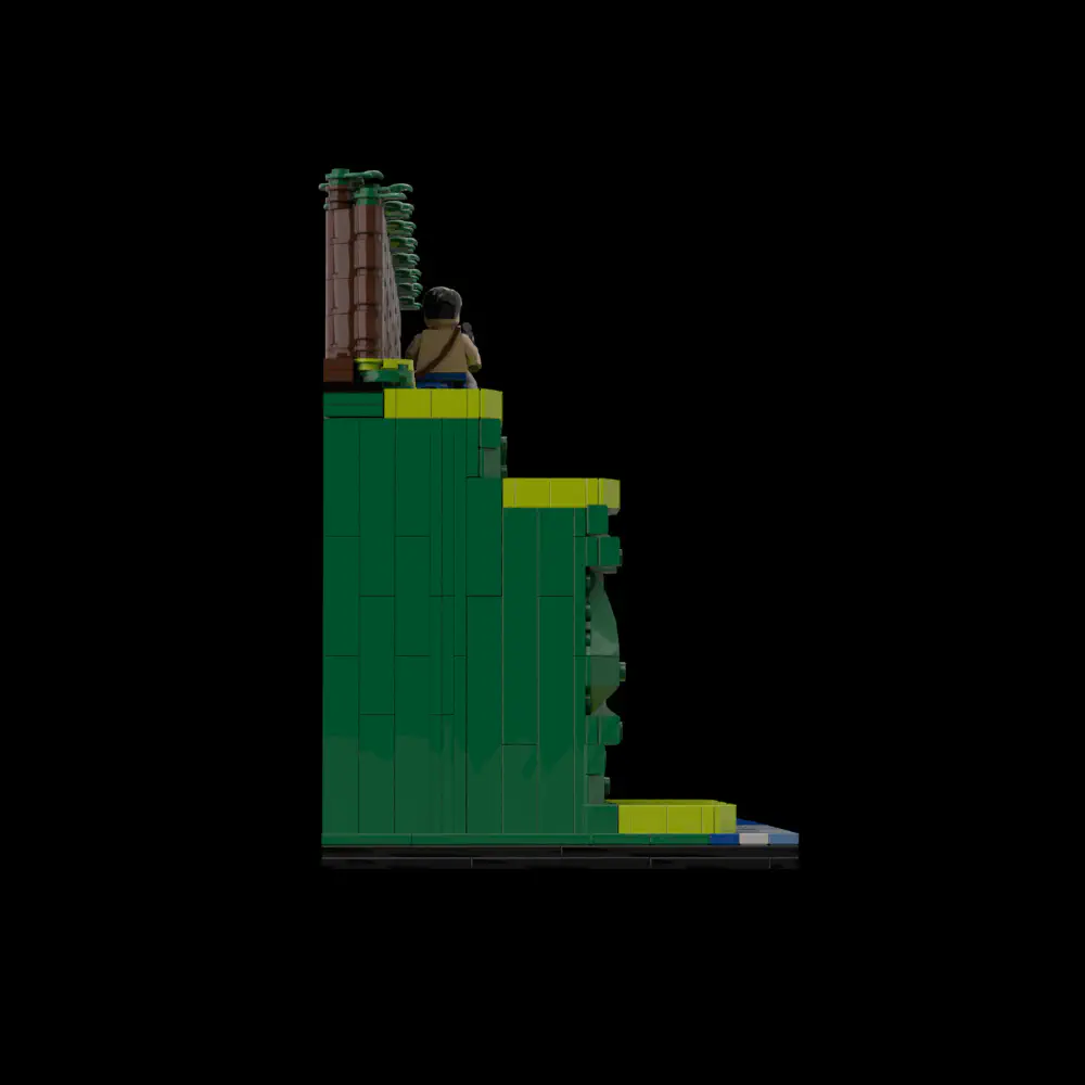 Contra Diorama LEGO MOC - Render 6