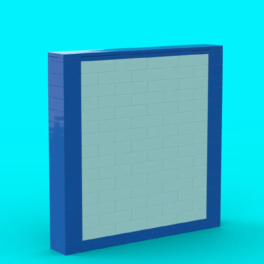 Critical Manufacturing Logo LEGO MOC - Render 3