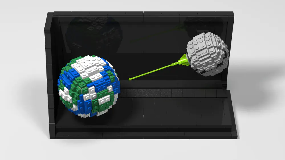 Death Star vs Alderaan LEGO MOC - Render 1