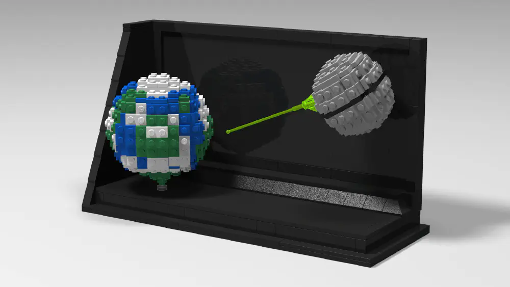 Death Star vs Alderaan LEGO MOC - Render 2