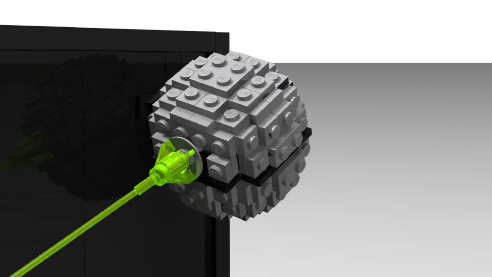 Death Star vs Alderaan LEGO MOC - Render 4