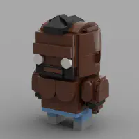 Abobo - Double Dragon LEGO MOC - Thumbnail 1