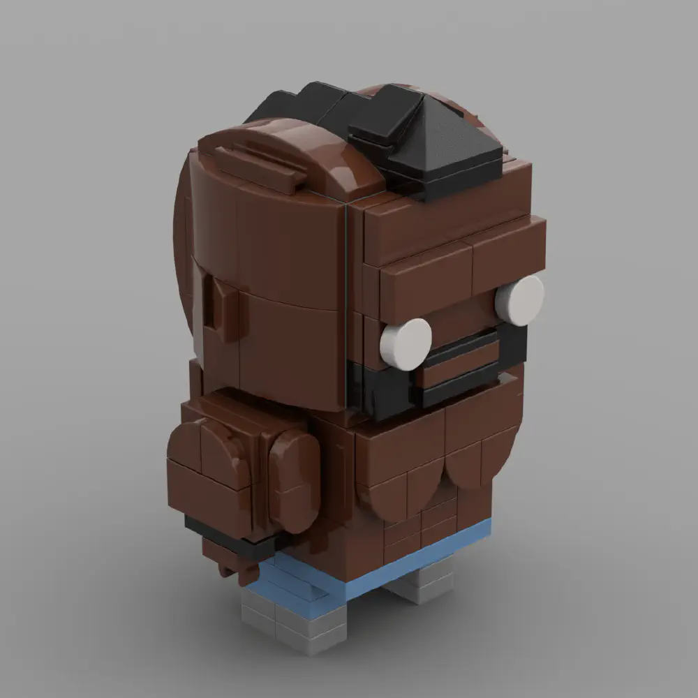 Abobo - Double Dragon LEGO MOC - Render 8