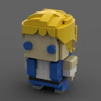 Billy Lee - Double Dragon LEGO MOC - Thumbnail 2