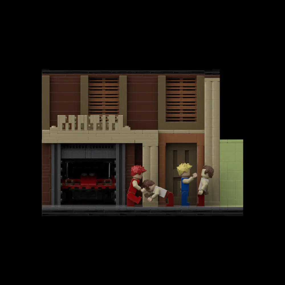 Double Dragon Diorama LEGO MOC - Render 8