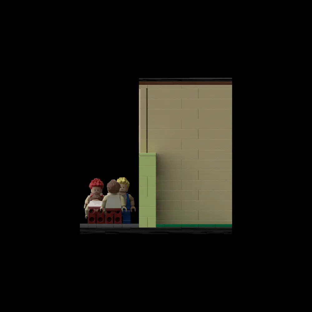 Double Dragon Diorama LEGO MOC - Render 2