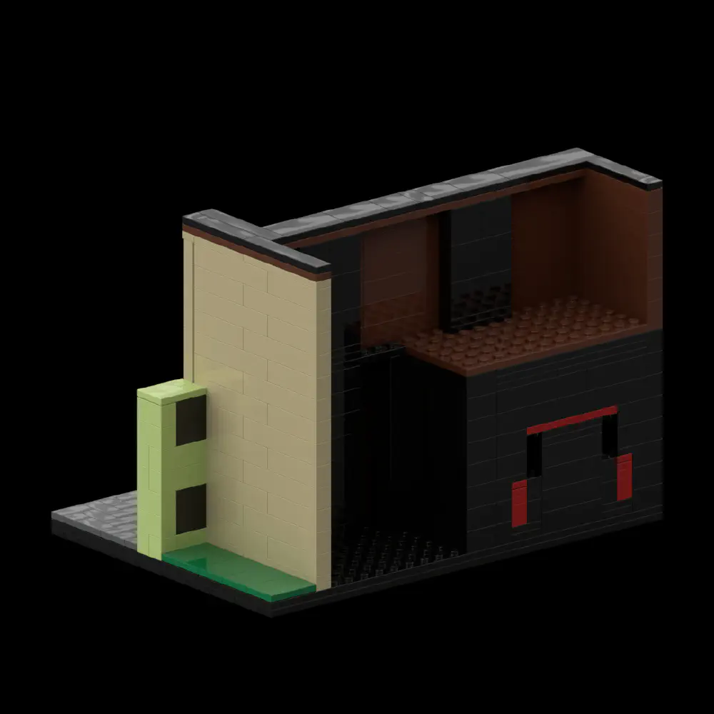 Double Dragon Diorama LEGO MOC - Render 3