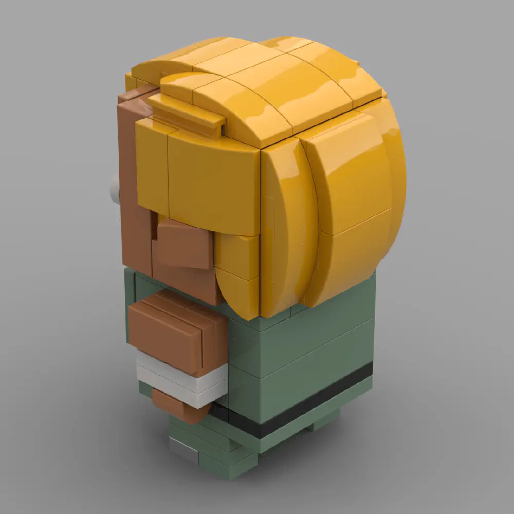 Jeff - Double Dragon LEGO MOC - Render 2