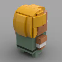 Jeff - Double Dragon LEGO MOC - Thumbnail 3