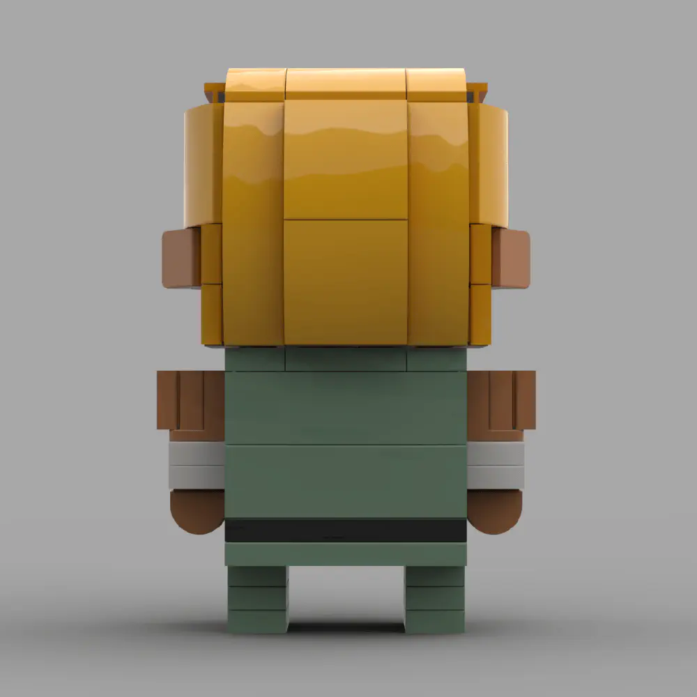 Jeff - Double Dragon LEGO MOC - Render 4