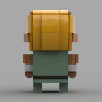 Jeff - Double Dragon LEGO MOC - Thumbnail 4