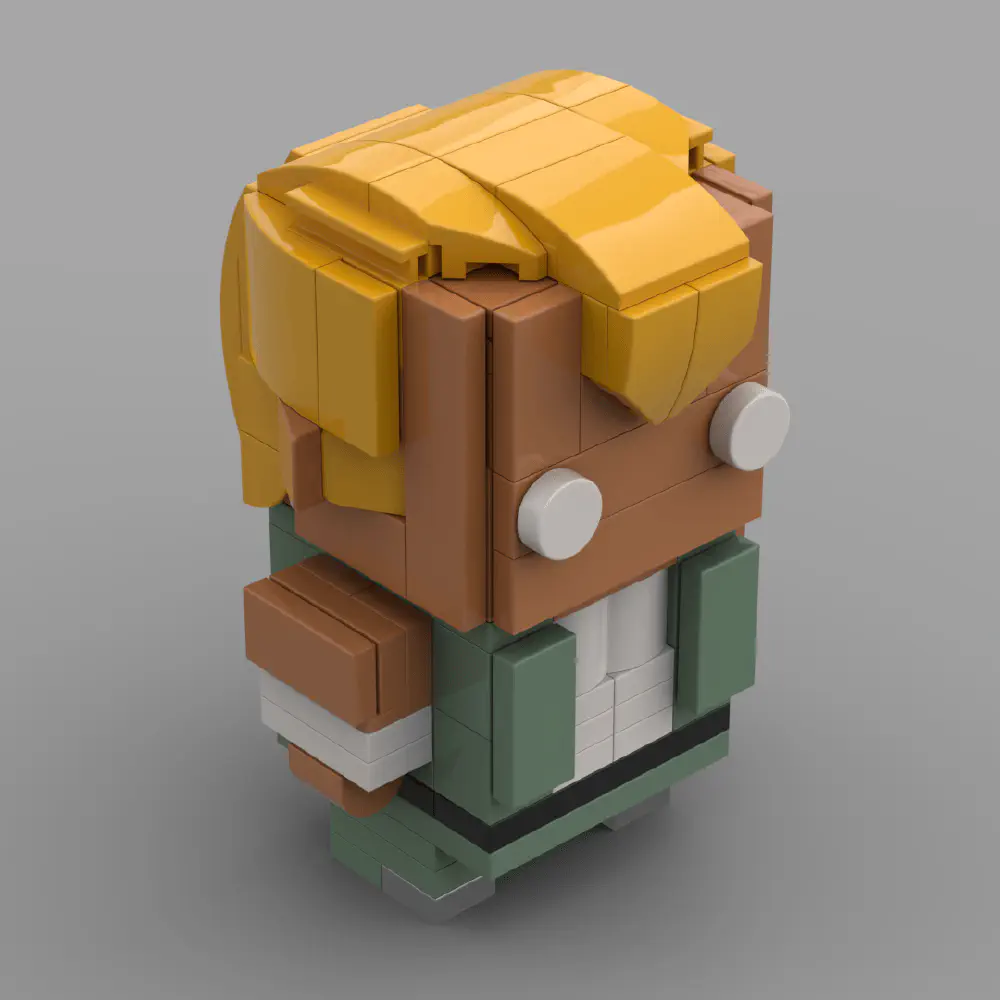 Jeff - Double Dragon LEGO MOC - Render 6