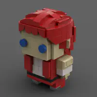 Jimmy Lee - Double Dragon LEGO MOC - Thumbnail 1