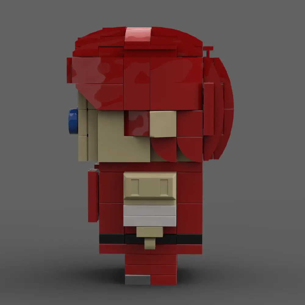 Jimmy Lee - Double Dragon LEGO MOC - Render 2