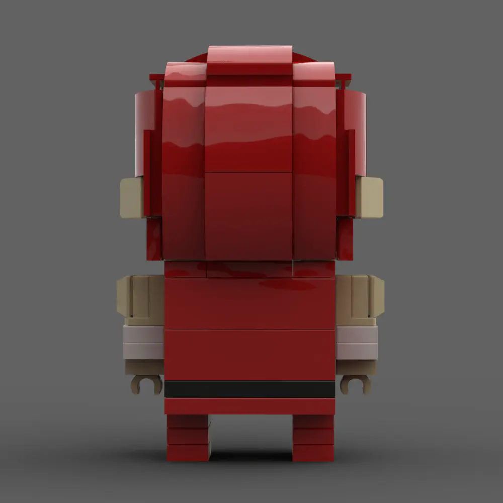 Jimmy Lee - Double Dragon LEGO MOC - Render 4