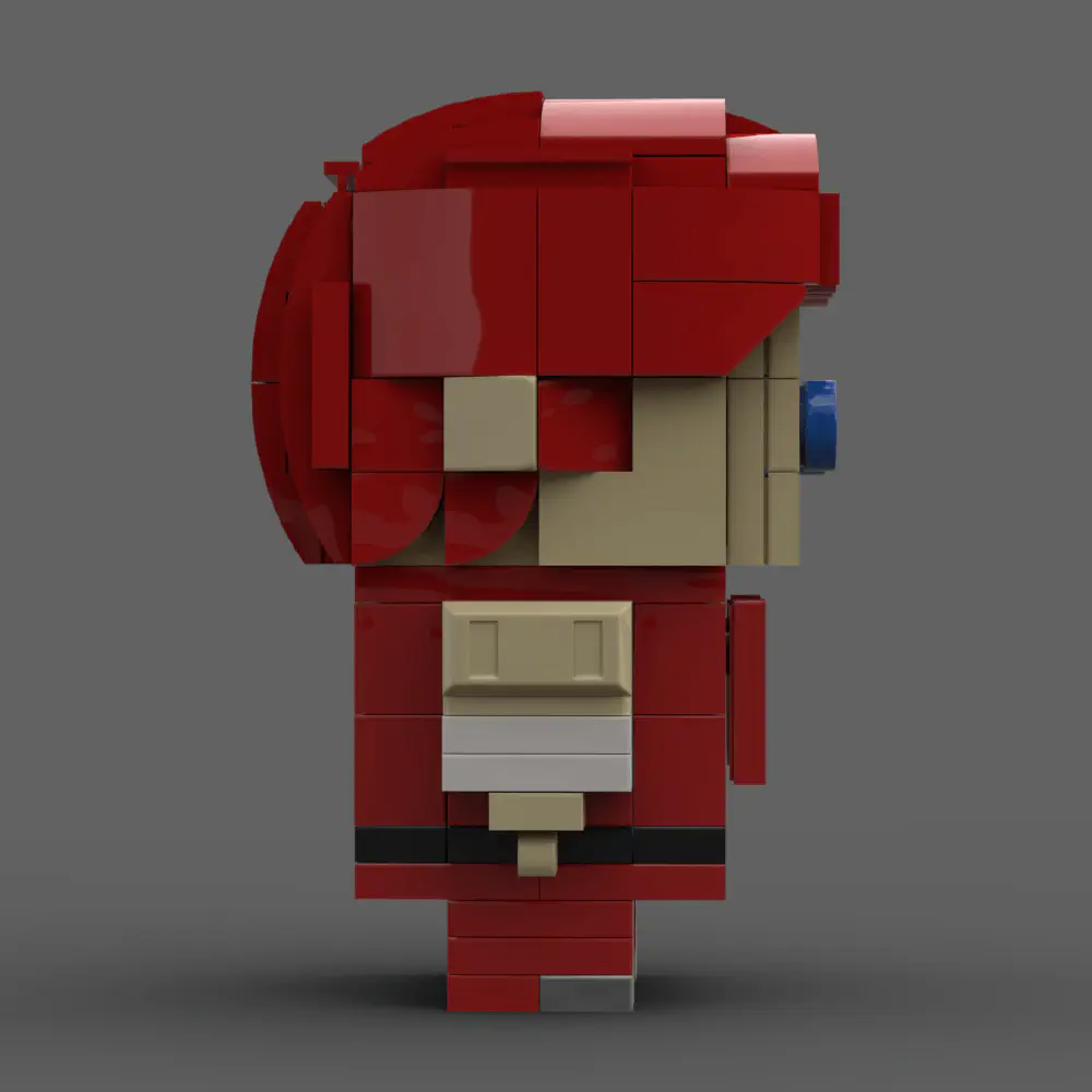 Jimmy Lee - Double Dragon LEGO MOC - Render 6