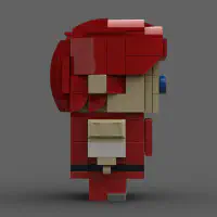 Jimmy Lee - Double Dragon LEGO MOC - Thumbnail 6