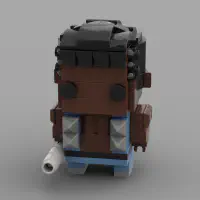 Roper - Double Dragon LEGO MOC - Thumbnail 1