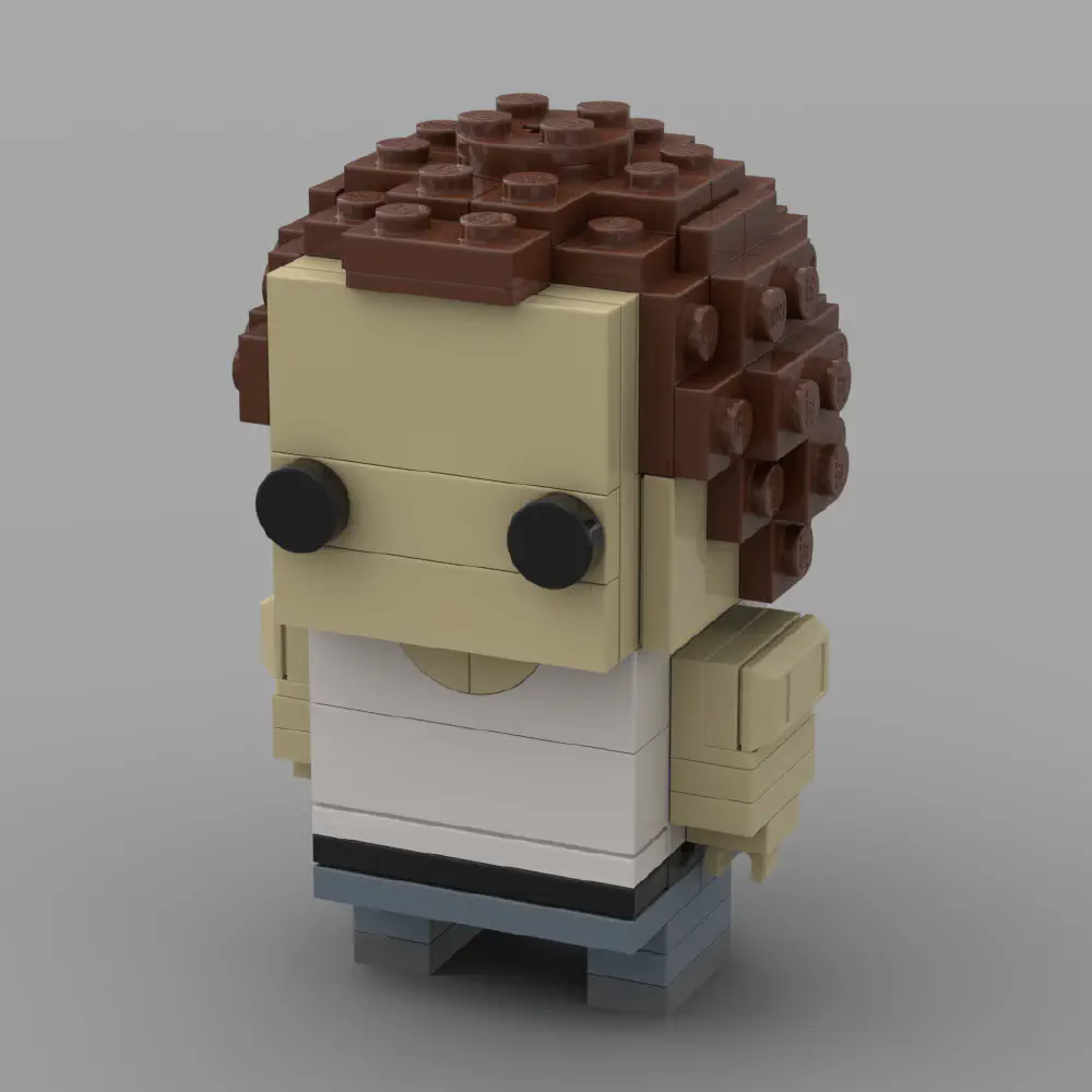 Williams - Double Dragon LEGO MOC - Render 1