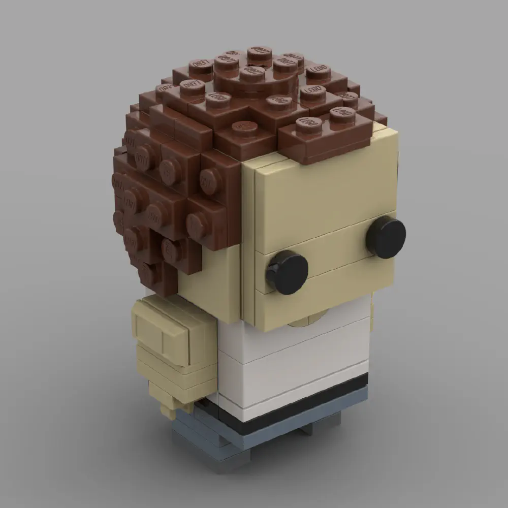 Williams - Double Dragon LEGO MOC - Render 7