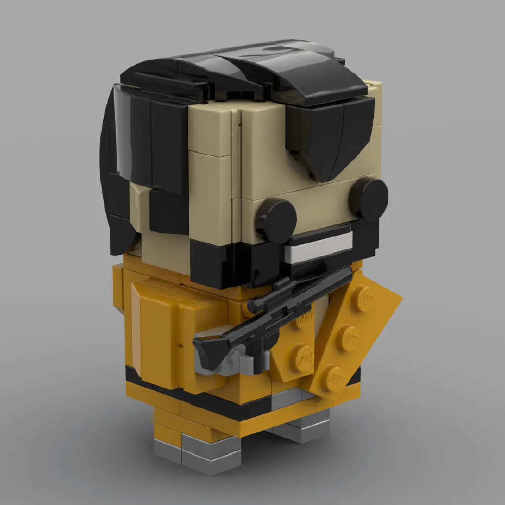 Willy - Double Dragon LEGO MOC - Render 8