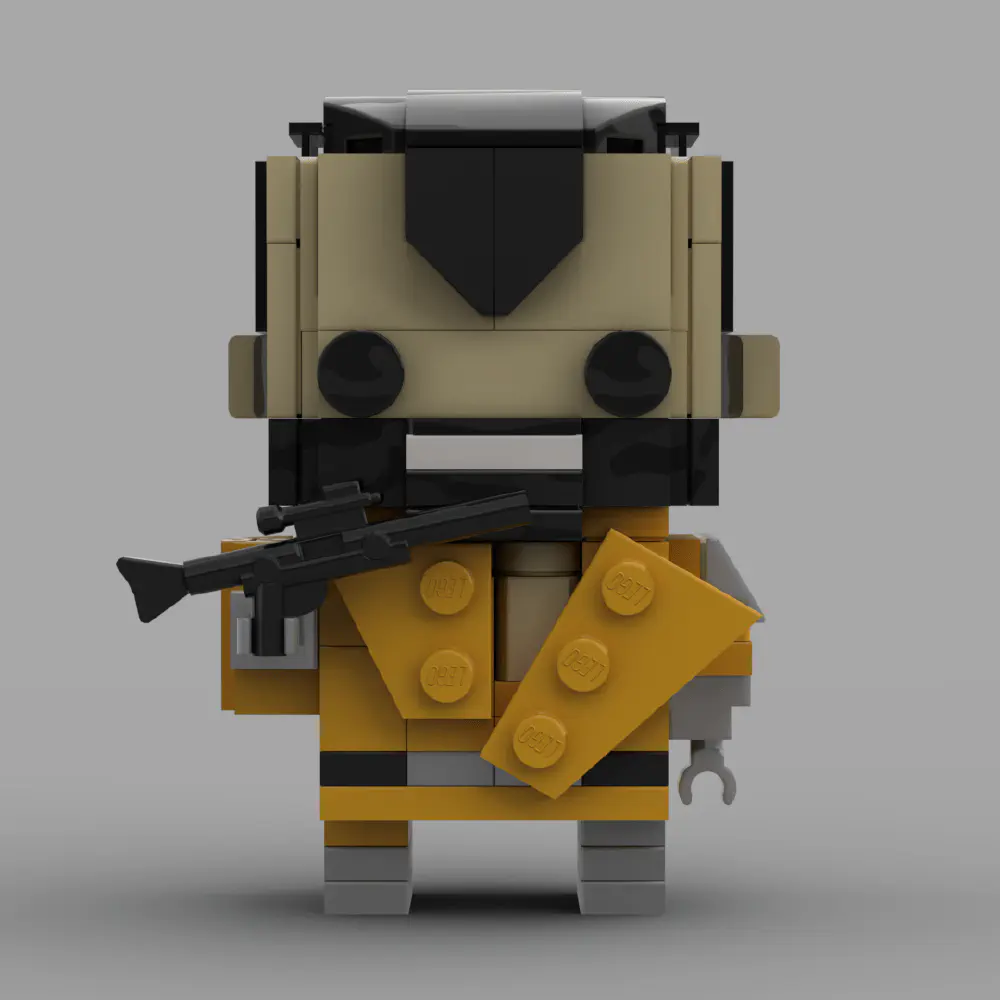 Willy - Double Dragon LEGO MOC - Render 9