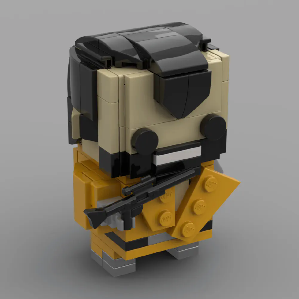 Willy - Double Dragon LEGO MOC - Render 1