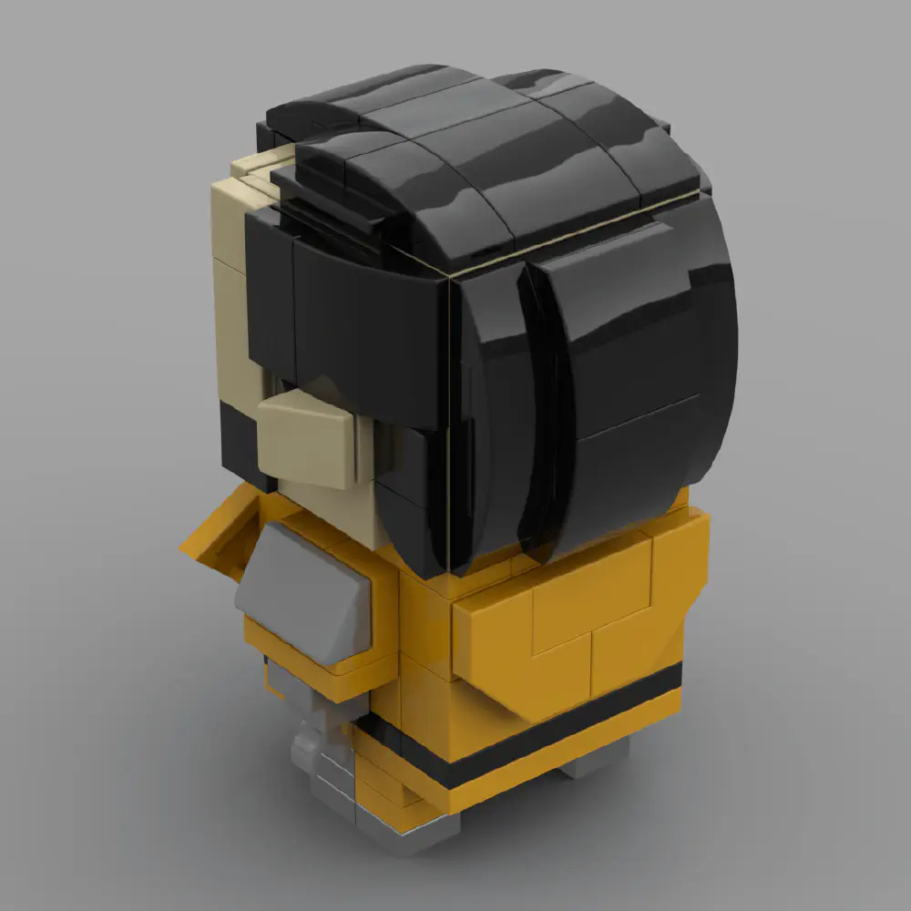 Willy - Double Dragon LEGO MOC - Render 4