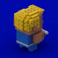 Duke Nukem 1 LEGO MOC - Thumbnail 5