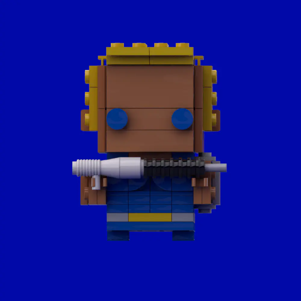 Duke Nukem 1 LEGO MOC - Render 8